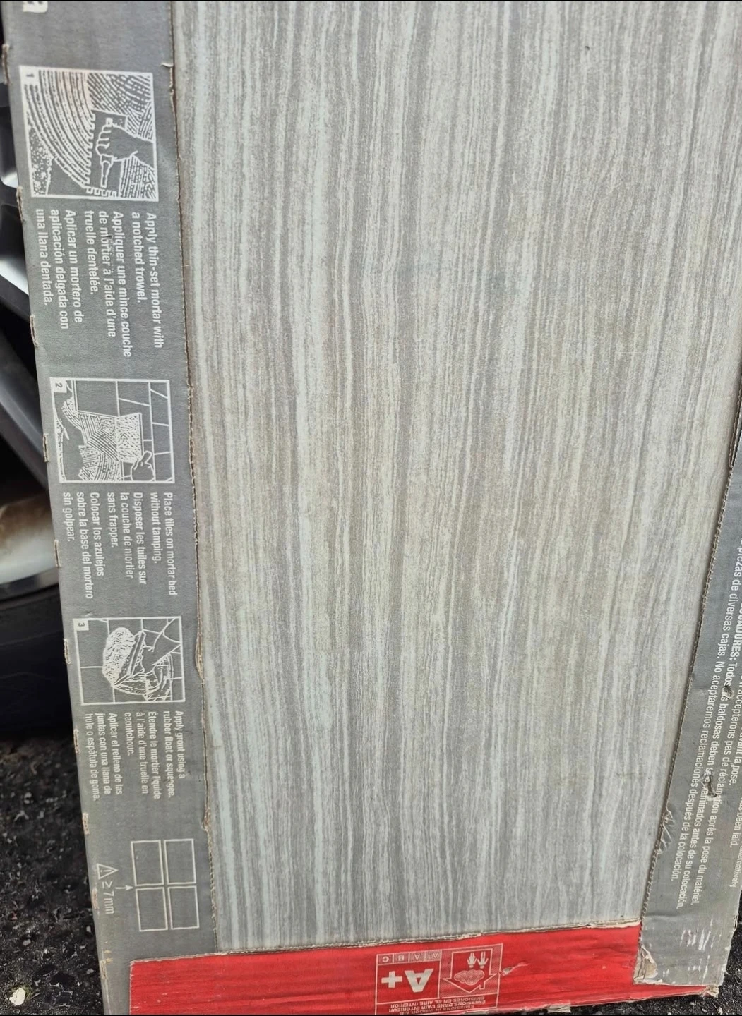12"×24" Porcelain Tiles (66.5 sq ft total)🥕