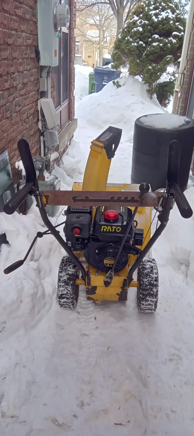 Rato Yellow Snow Blower - photo 4