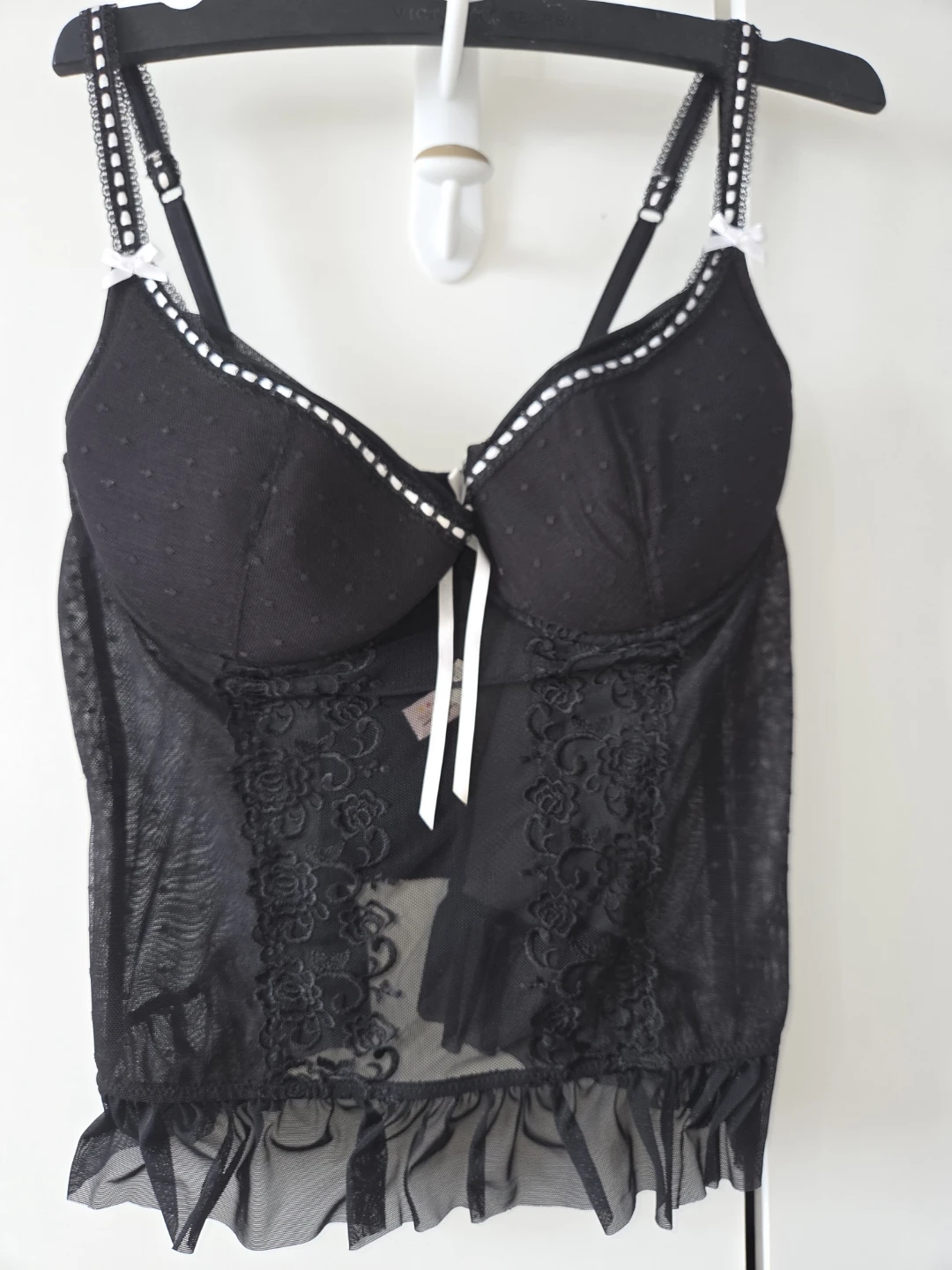 Black Lace Babydoll Lingerie - photo 3
