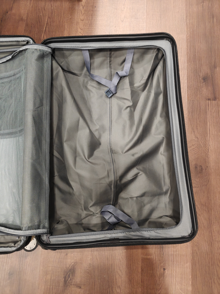 Cream Hardshell Spinner Expandable Suitcase 80L - 100L Capacity - photo 4