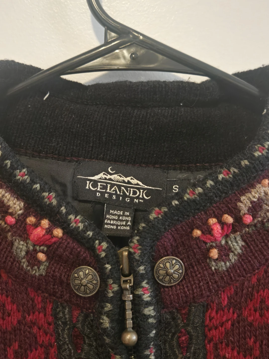Women's Wool Sweater Icelandic Design - photo 2