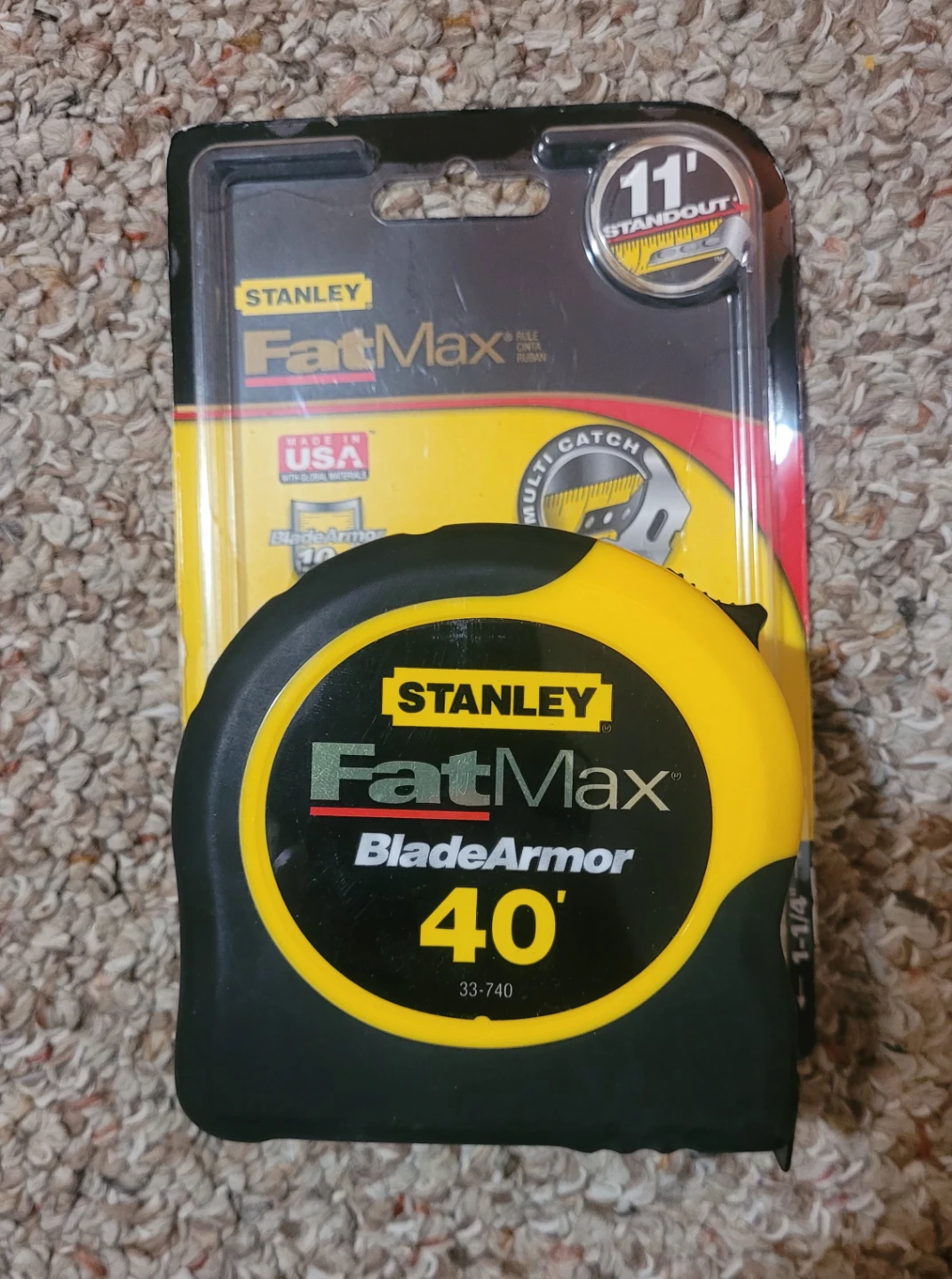 40' Stanley Fatmax Tape Measure