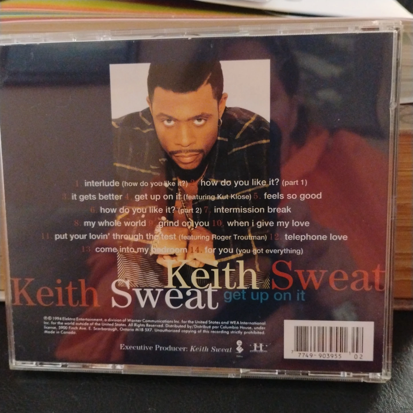 Keith Sweat Get Up On It CD - photo 2