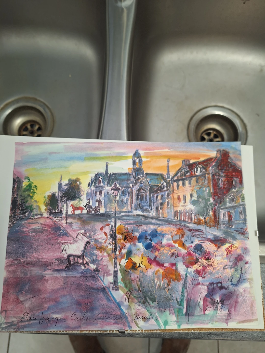 Original Painting by Jean-Jacques Cartier, Montreal
