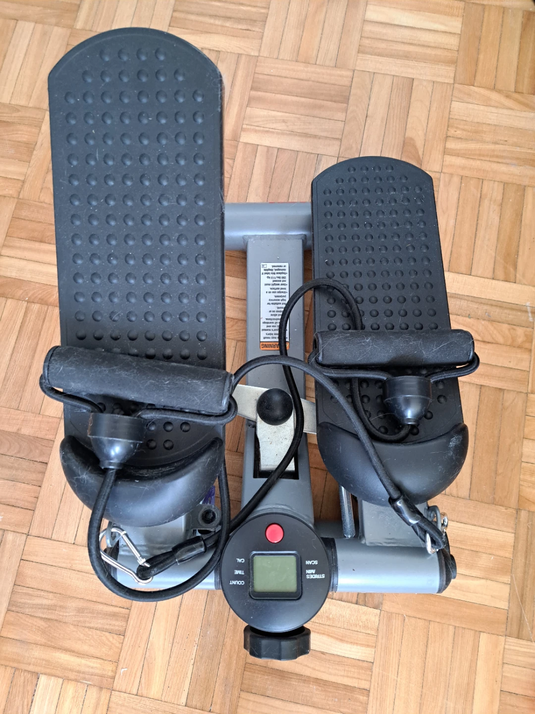 Mini Stair Stepper with Resistance Bands