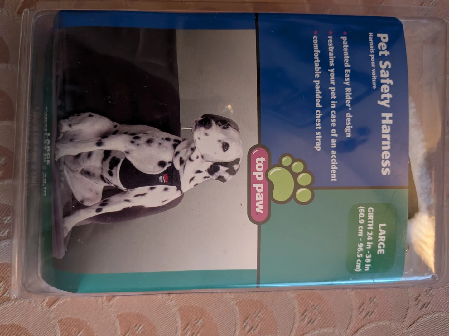 Top Paw Pet Safety Harness - Large