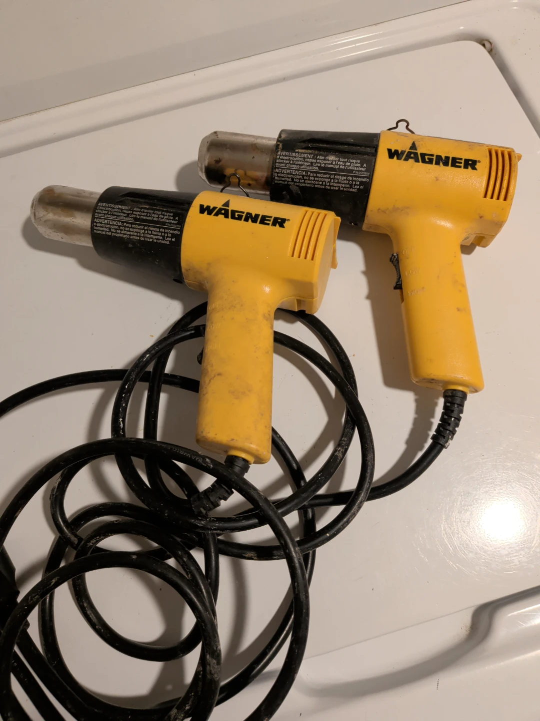 Lot of 2 Wagner Heat Guns
