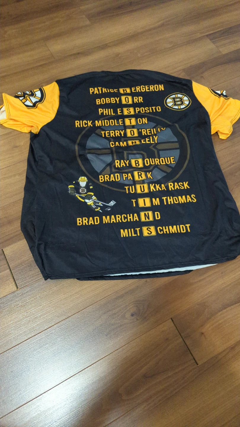 Boston Bruins Centennial T-Shirt 4XL - photo 2