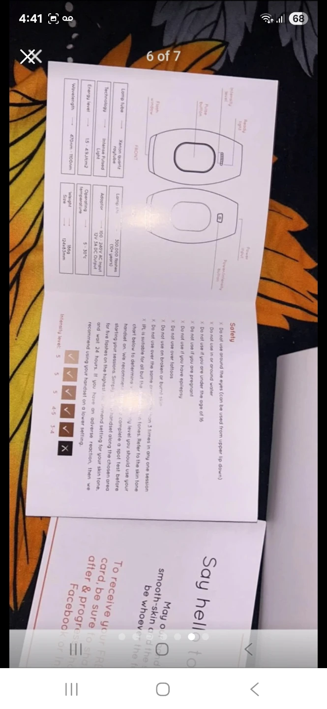 HappySkin Co. IPL Hair Removal Device (BRAND NEW) - photo 5
