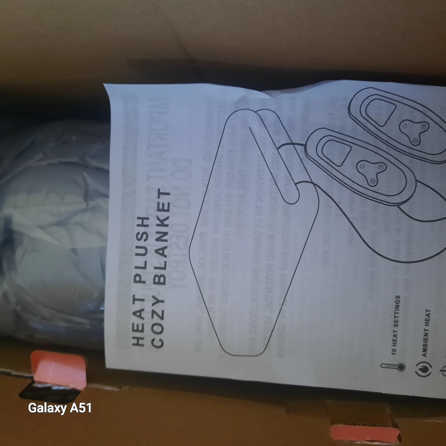 Queen Size Heated Blanket