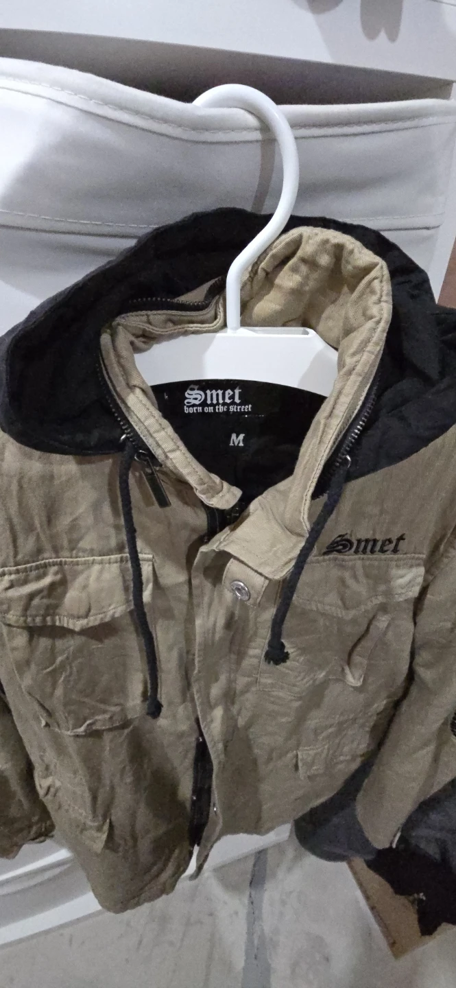 Vintage Y2K Smet Born on the Street Hooded Jacket Size M - photo 4