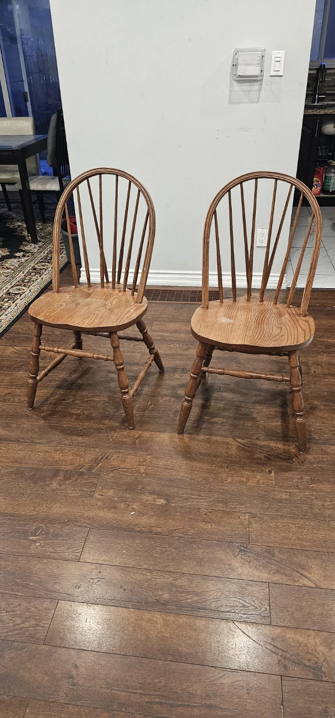 Available only until April 8th ,Windsor Chairs (Set of 2)