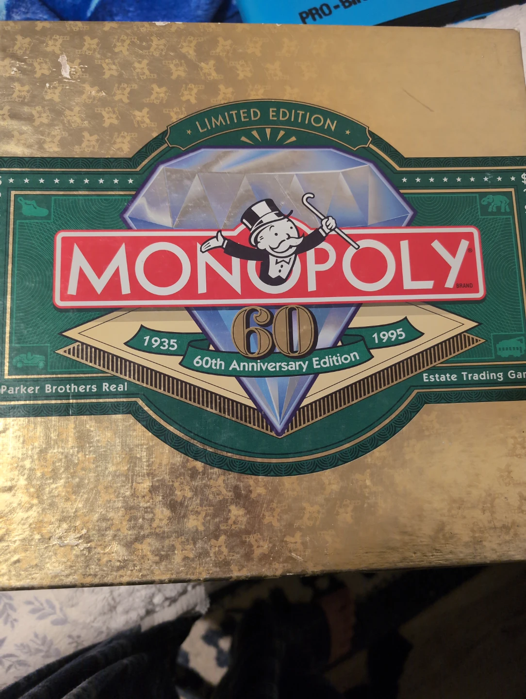 Monopoly 60th Anniversary Edition Board Game 1935-1995