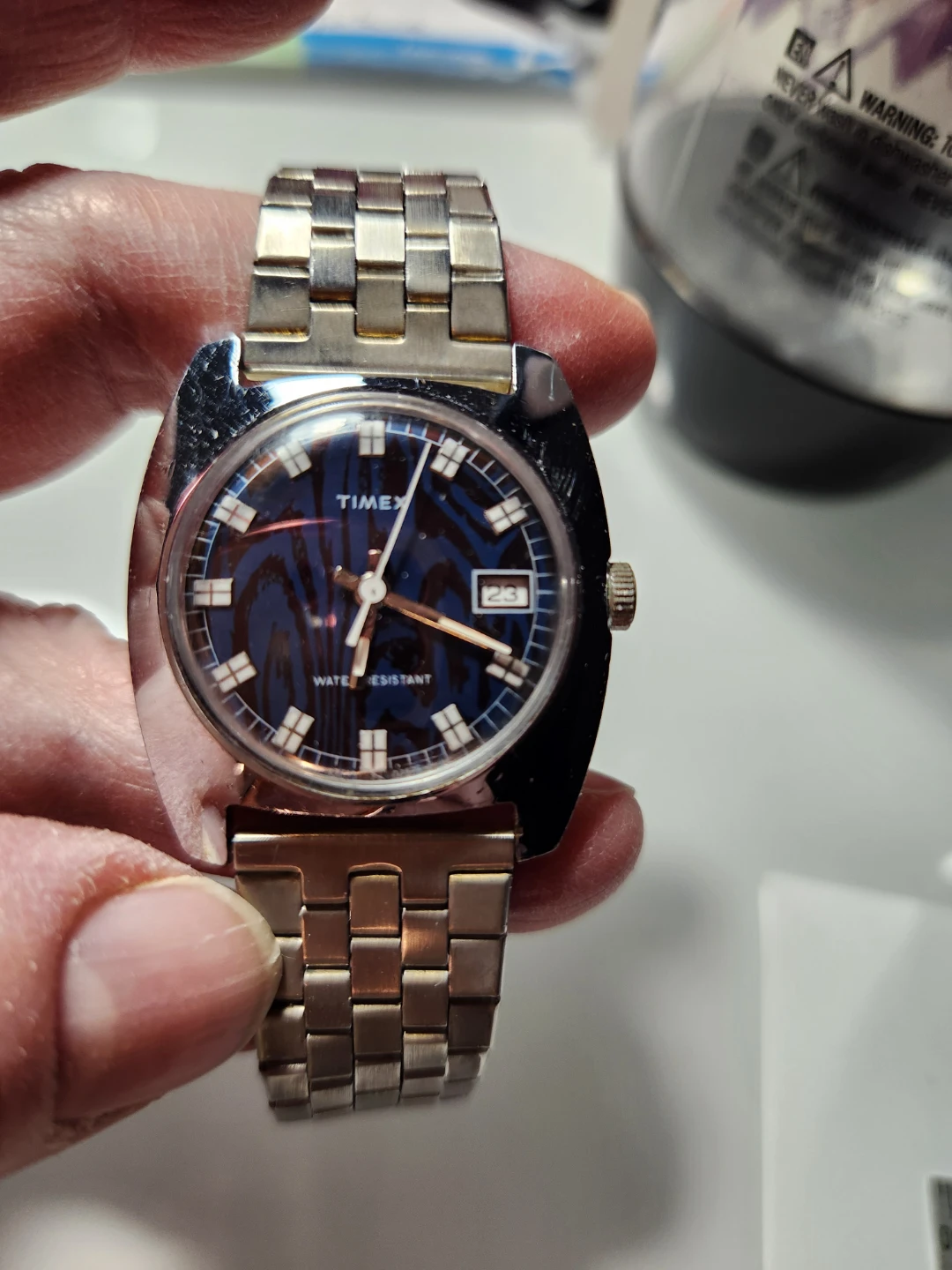 Timex Sprite 1975 Water Resistant Men's Watch - photo 3