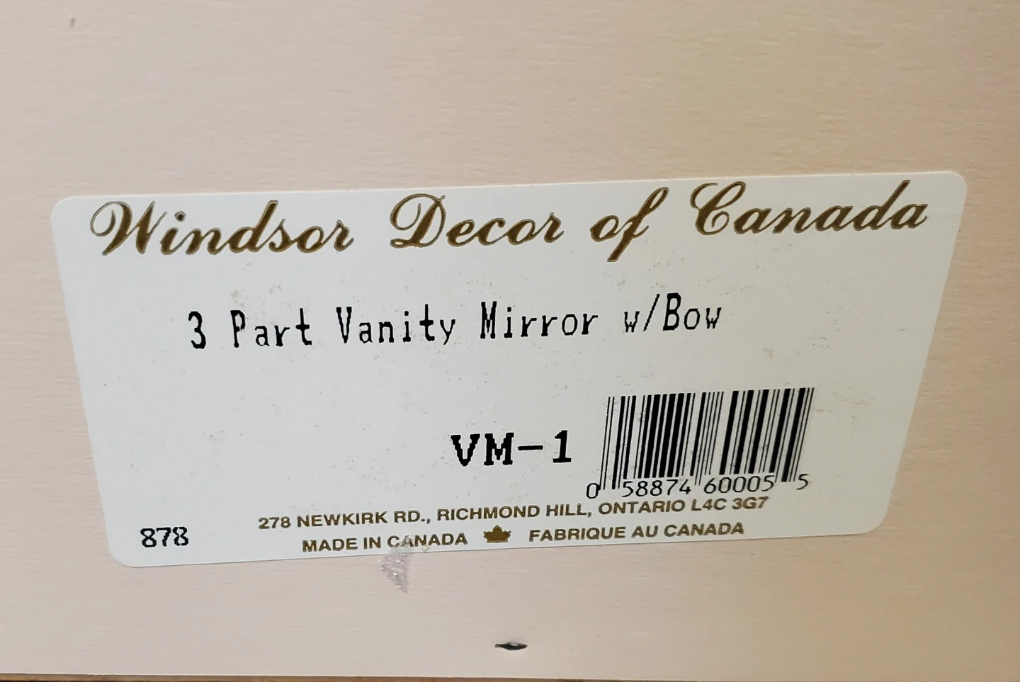 Antique Ornate Vanity Mirror - photo 2