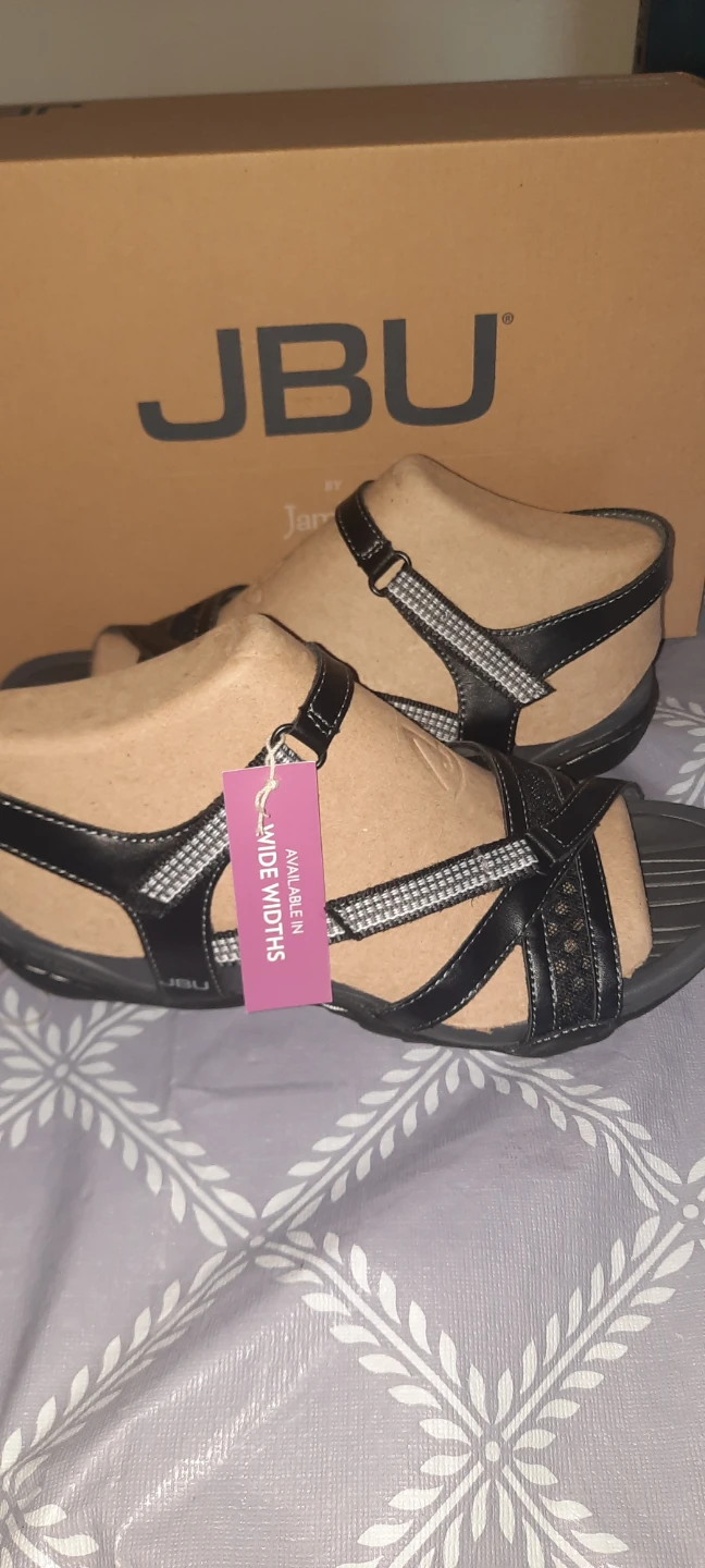 JBU by Jambu Women's Wide Width Black Sandals - photo 2