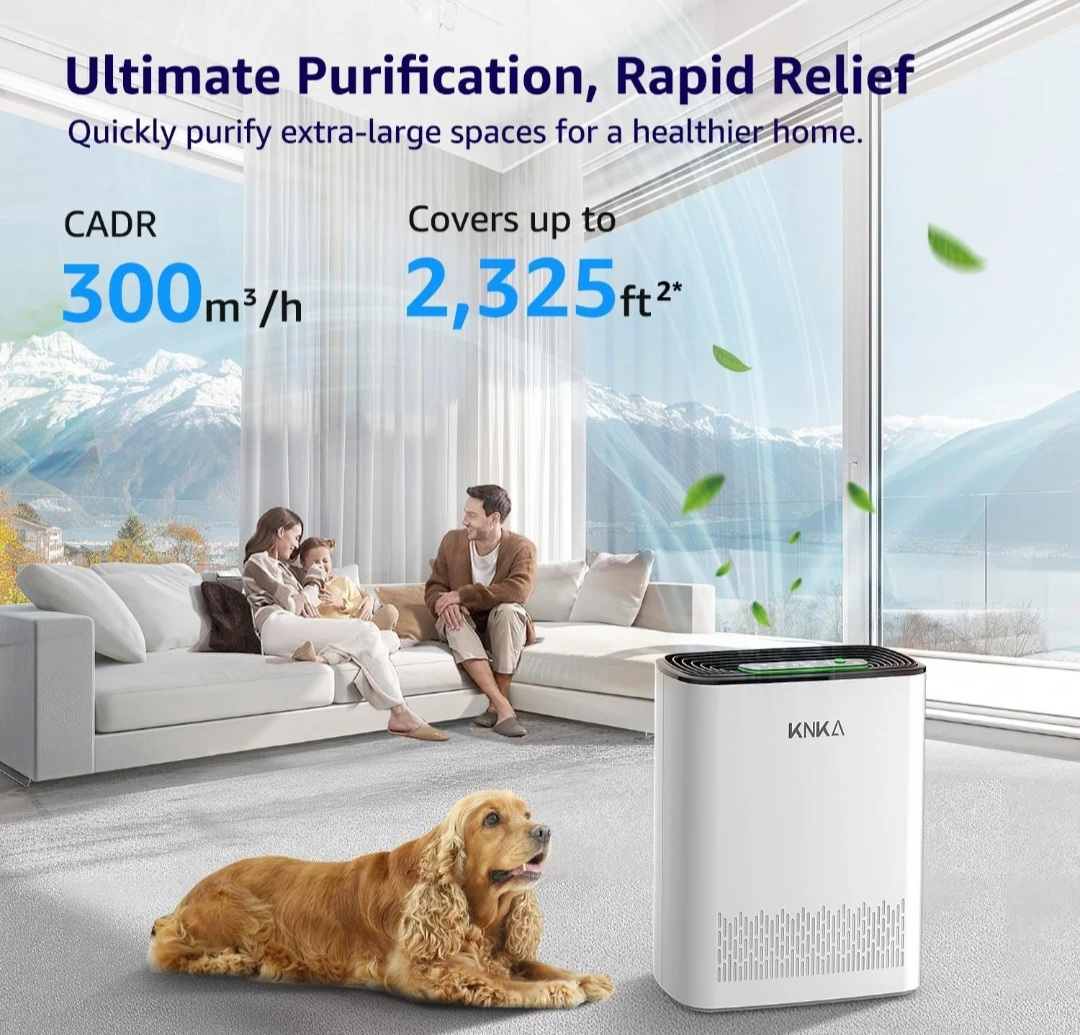 KNKA Air Purifier with 3-Stage Filtration - photo 2