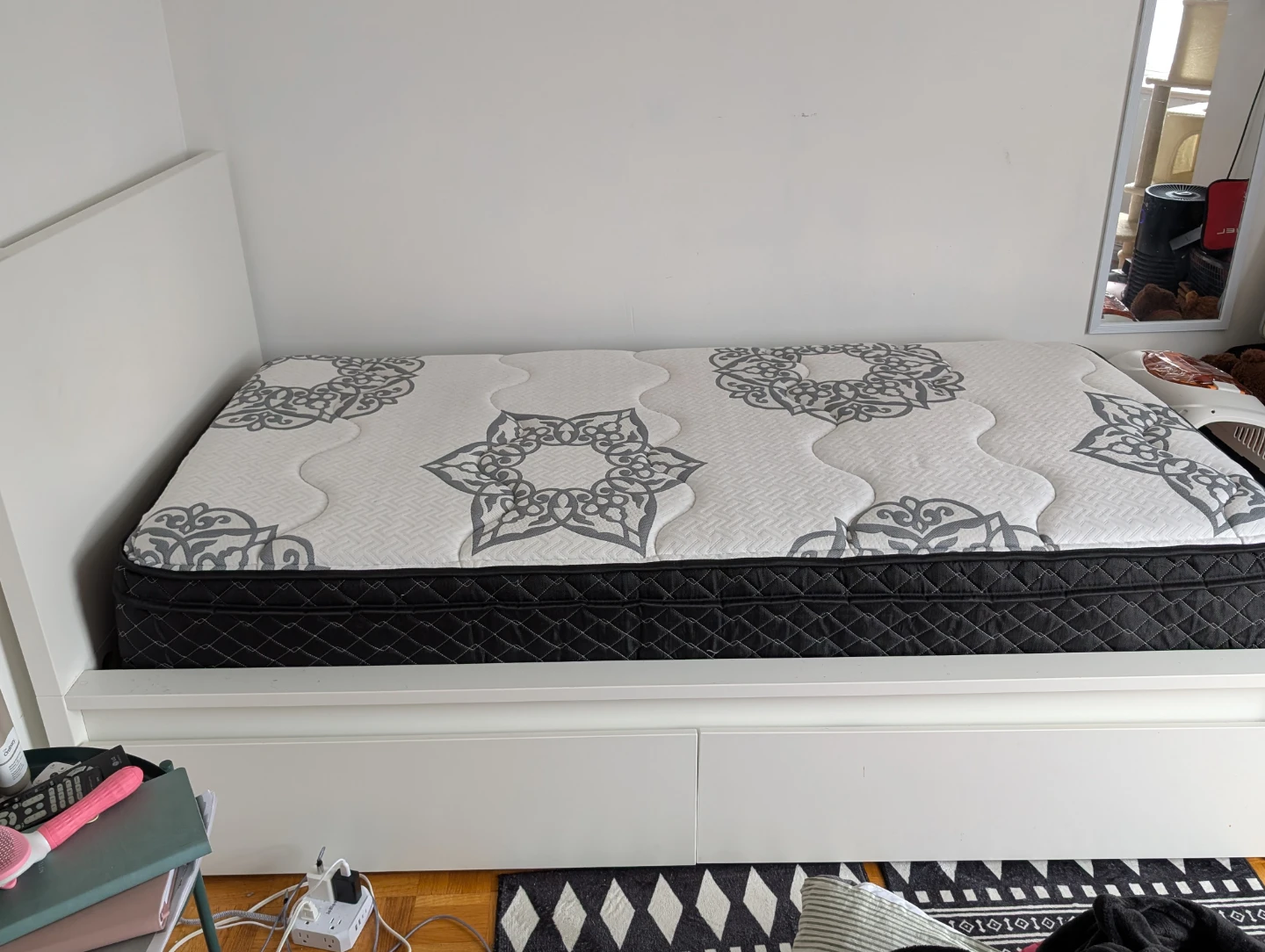 Twin Mattress for Sale + Brand New Portable Steamer Included