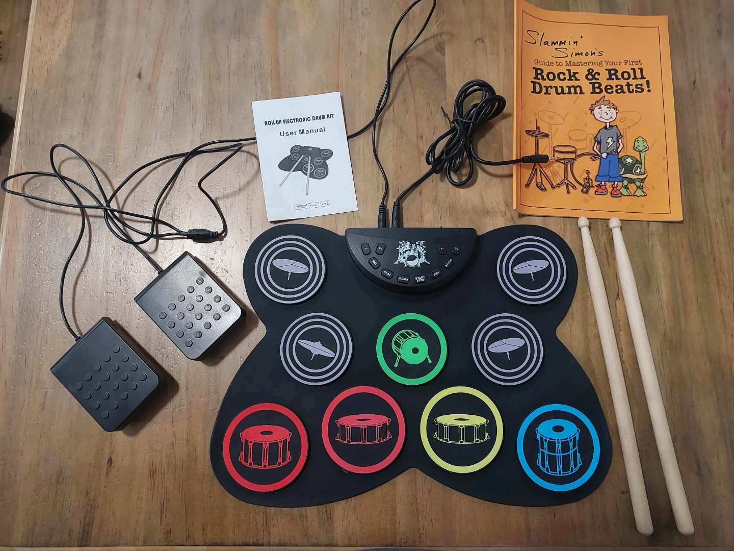 Portable Electronic Drum Kit🥕 - photo 2