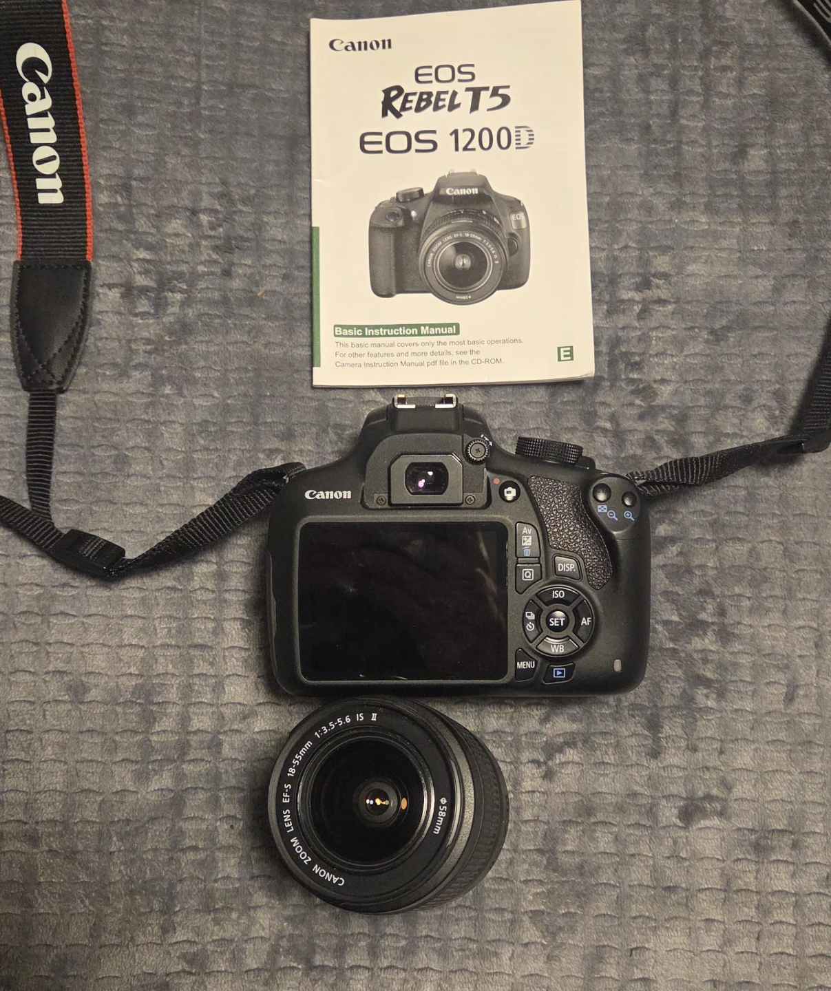 Canon EOS Rebel T5 1200D Camera with Lens and Accessories - photo 2