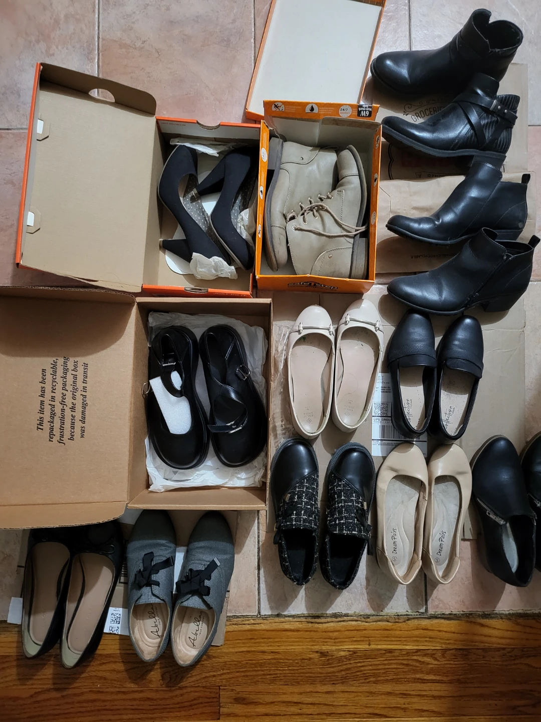 $2 each shoes must take all