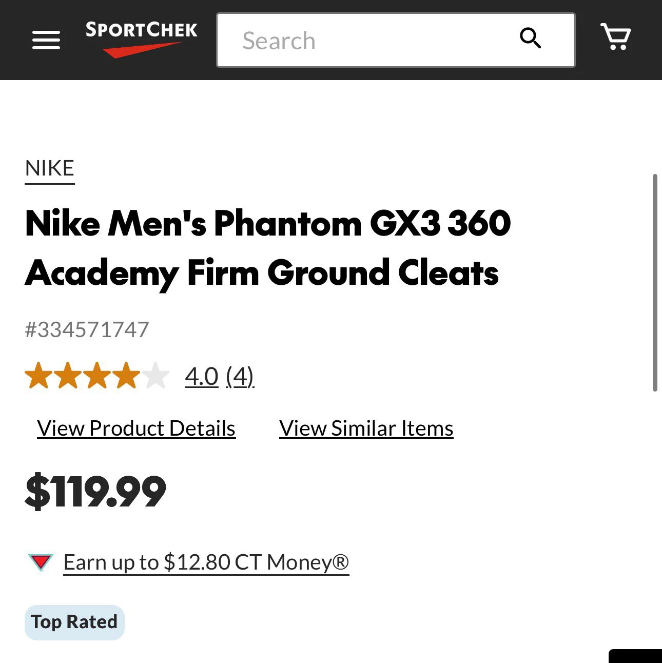 Nike Phantom GX Soccer Cleats. Size - 9 - photo 5
