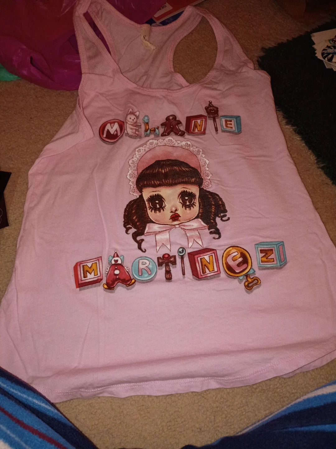 Melanie Martinez "Cry Baby" Graphic Tank Top In Pink!