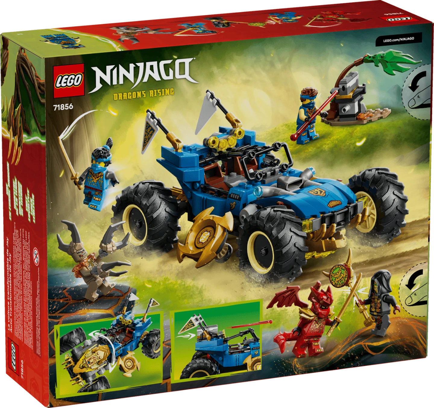 LEGO Ninjago Jay's Transforming Car 71856 - photo 2