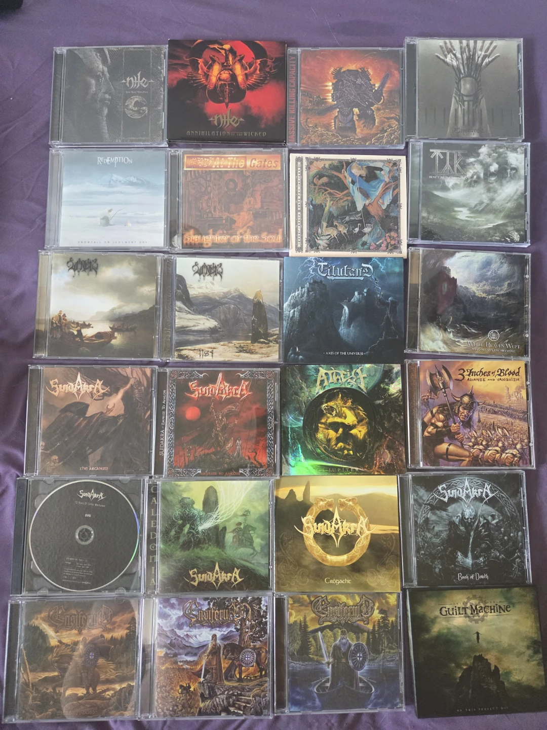 Assorted Metal CDs - Various Artists & Bands