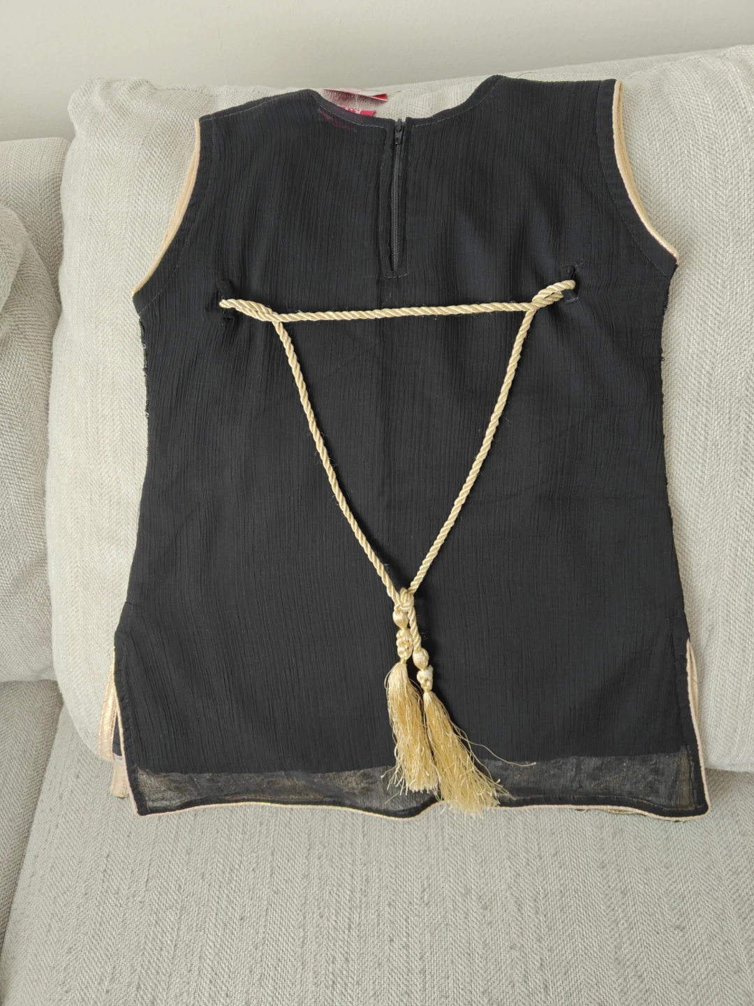 K-V Garments Black Embellished Kids ,2 pics - photo 4