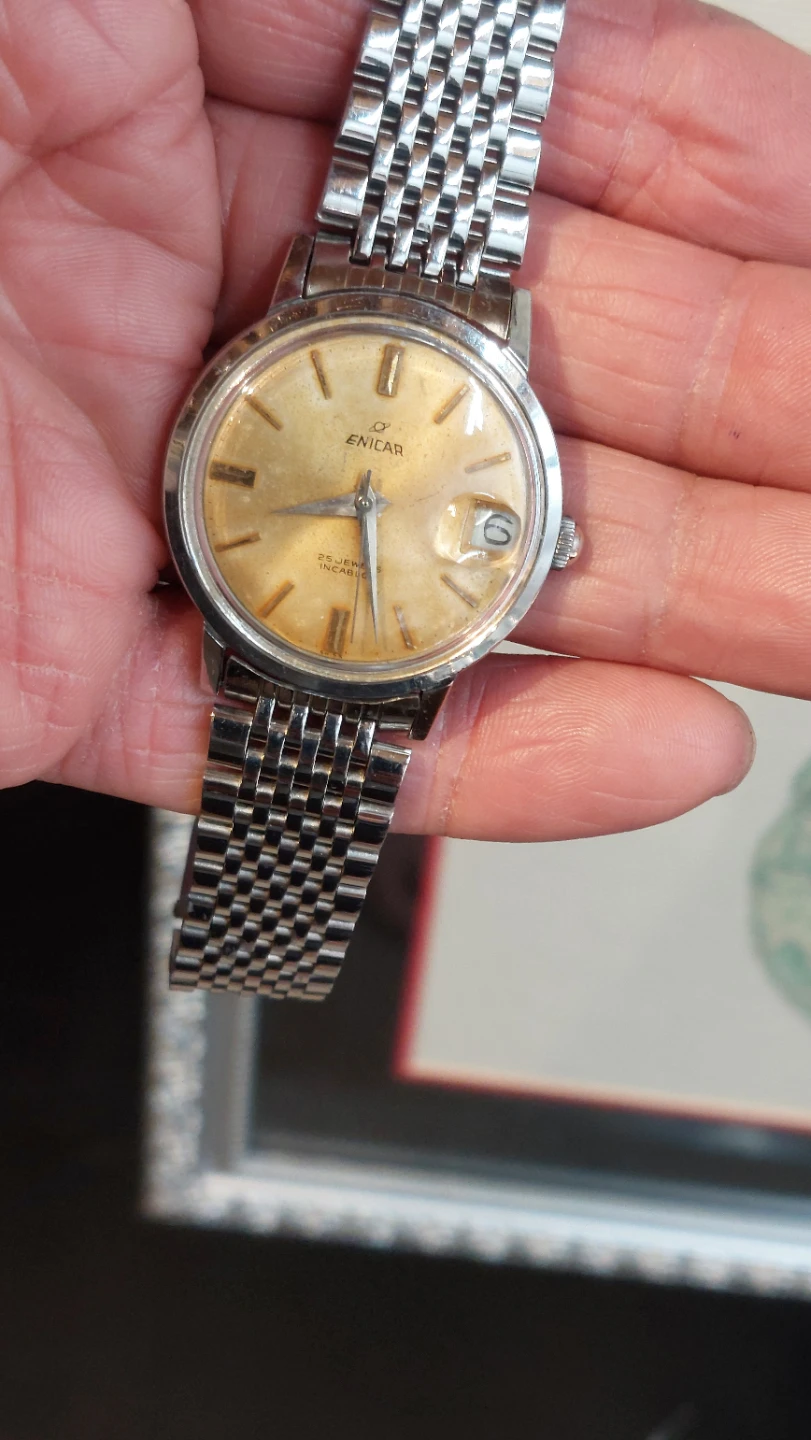Vintage limited Enicar watch