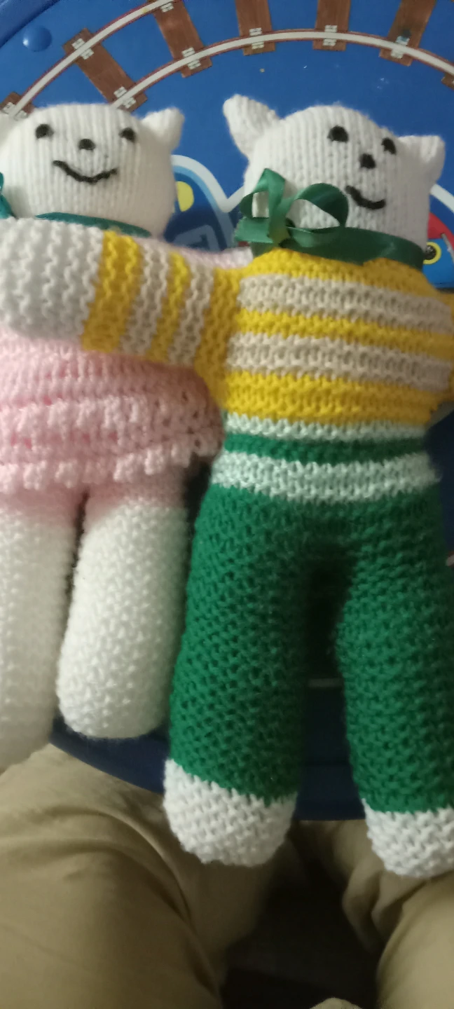 Hand-knitted stuffed animal toys 🏆 - photo 2