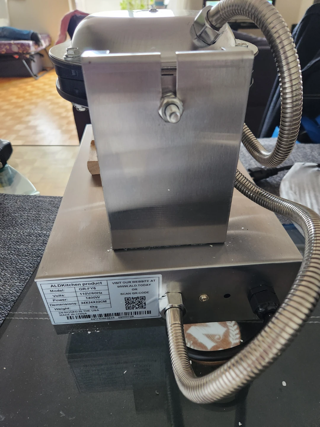ALDkitchen Bubble Waffle Maker GR-FY6 - photo 4