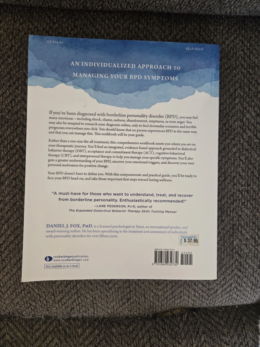 The Borderline Personality Disorder Workbook NEW - photo 2