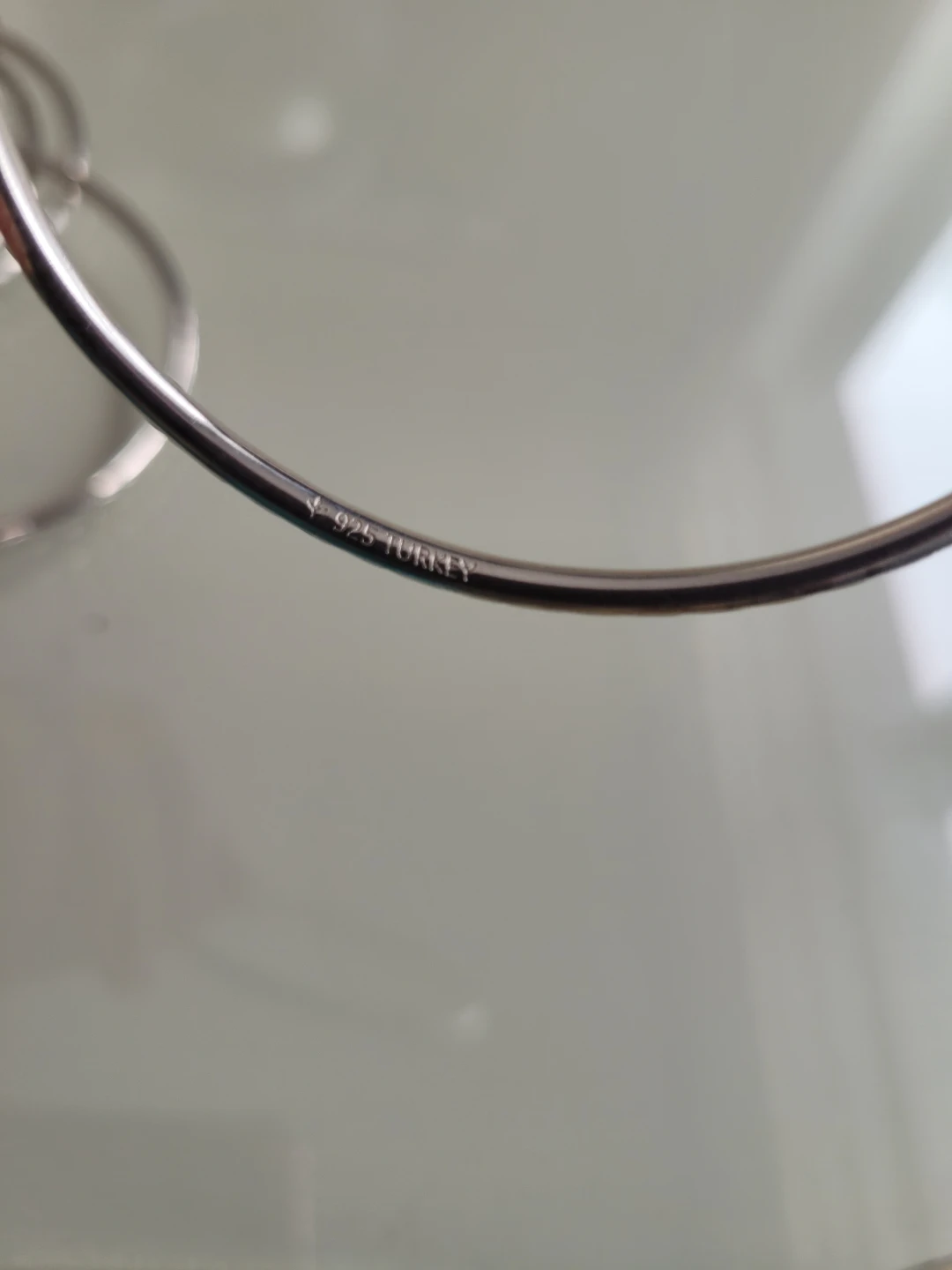 Grad Gift Boho Set of 6 .925 Sterling Silver Bangles - photo 4