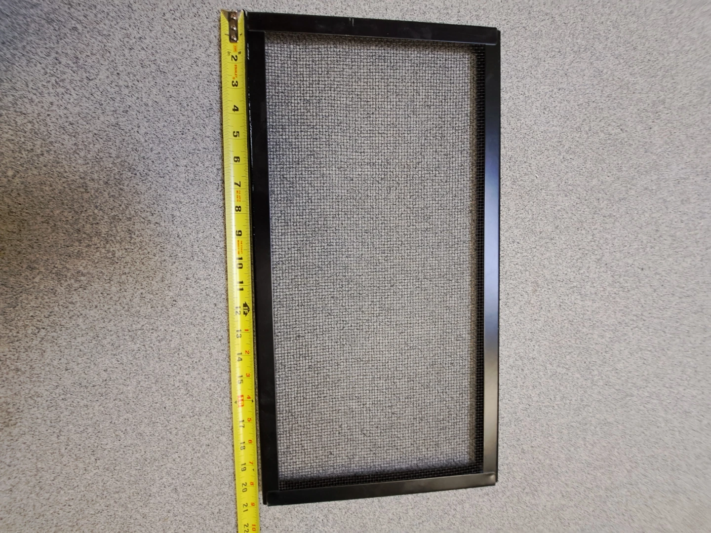 Black Metal Screen Frame for aquarium tank - photo 2