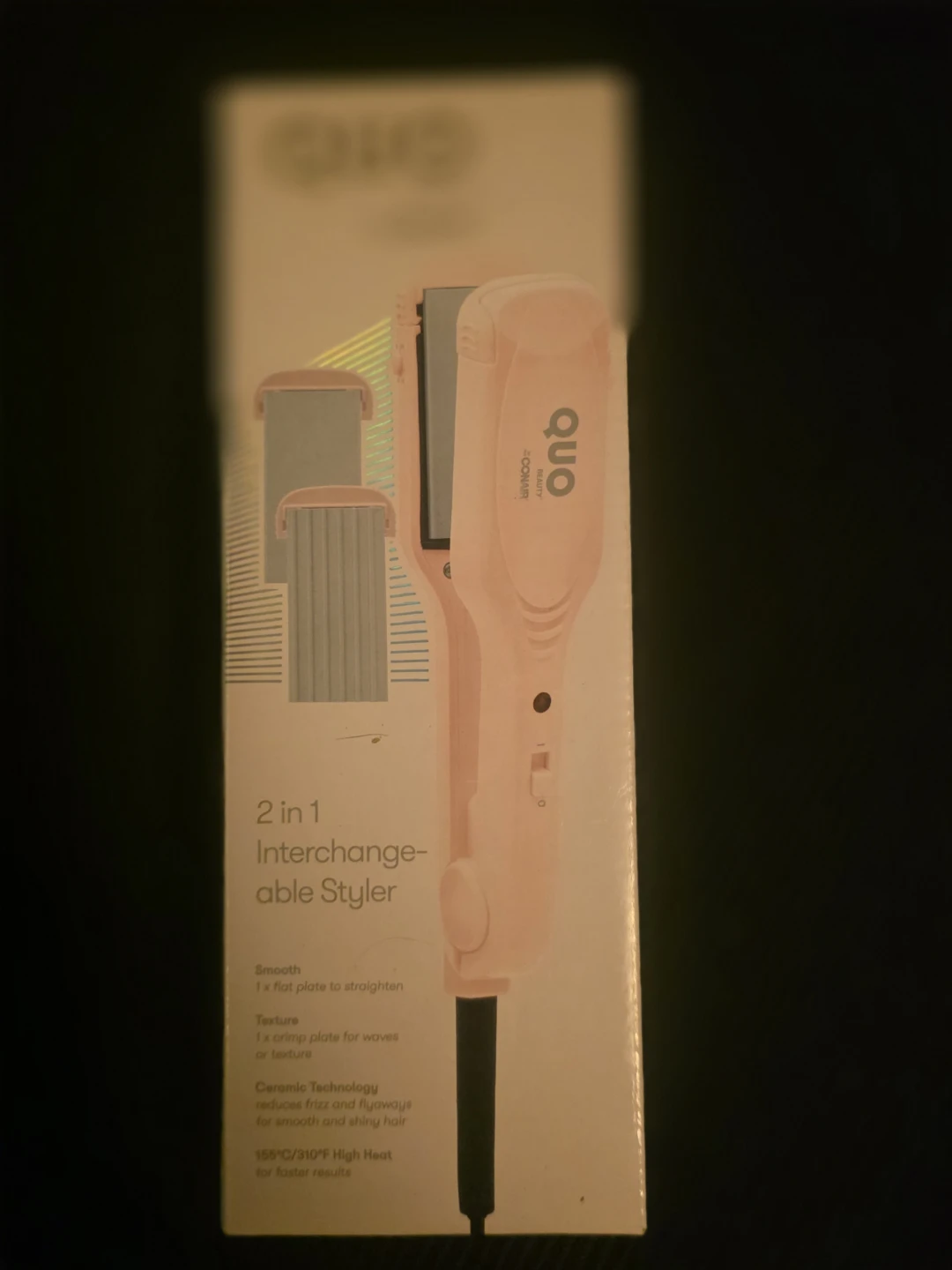 QUO by Conair 2-in-1 Interchangeable Styler