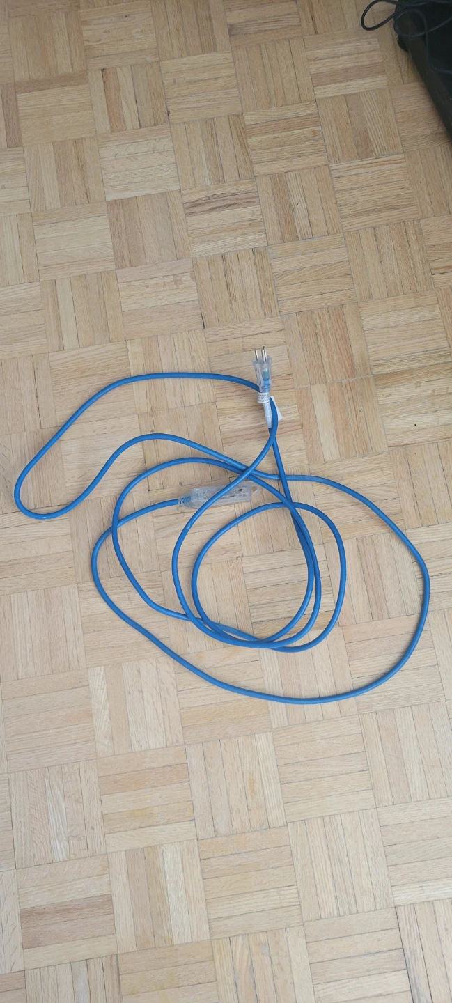 Blue Extension Cord