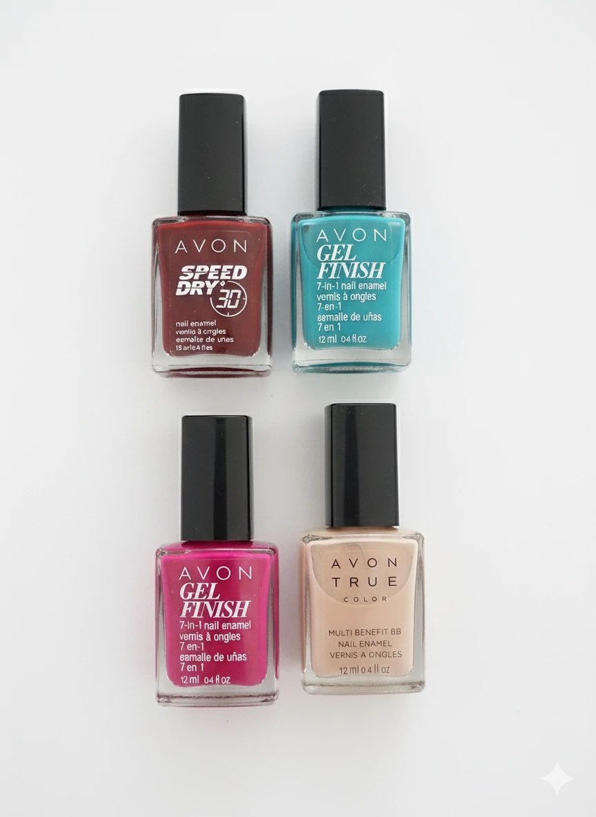 Avon Gel Finish – High Shine Nail Polish (No UV Lamp Required!)