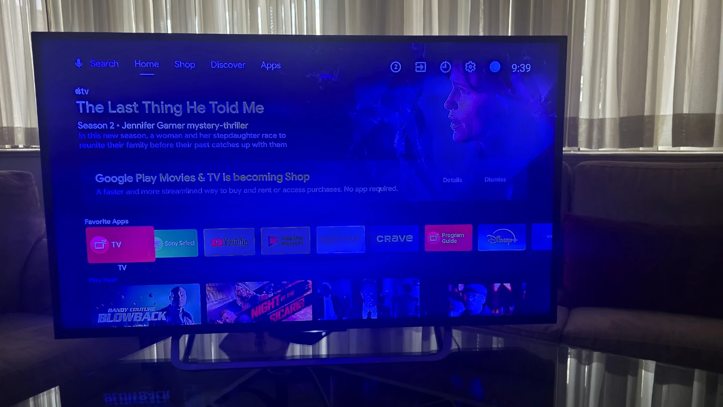 Sony 49" 4K Smart tv $100