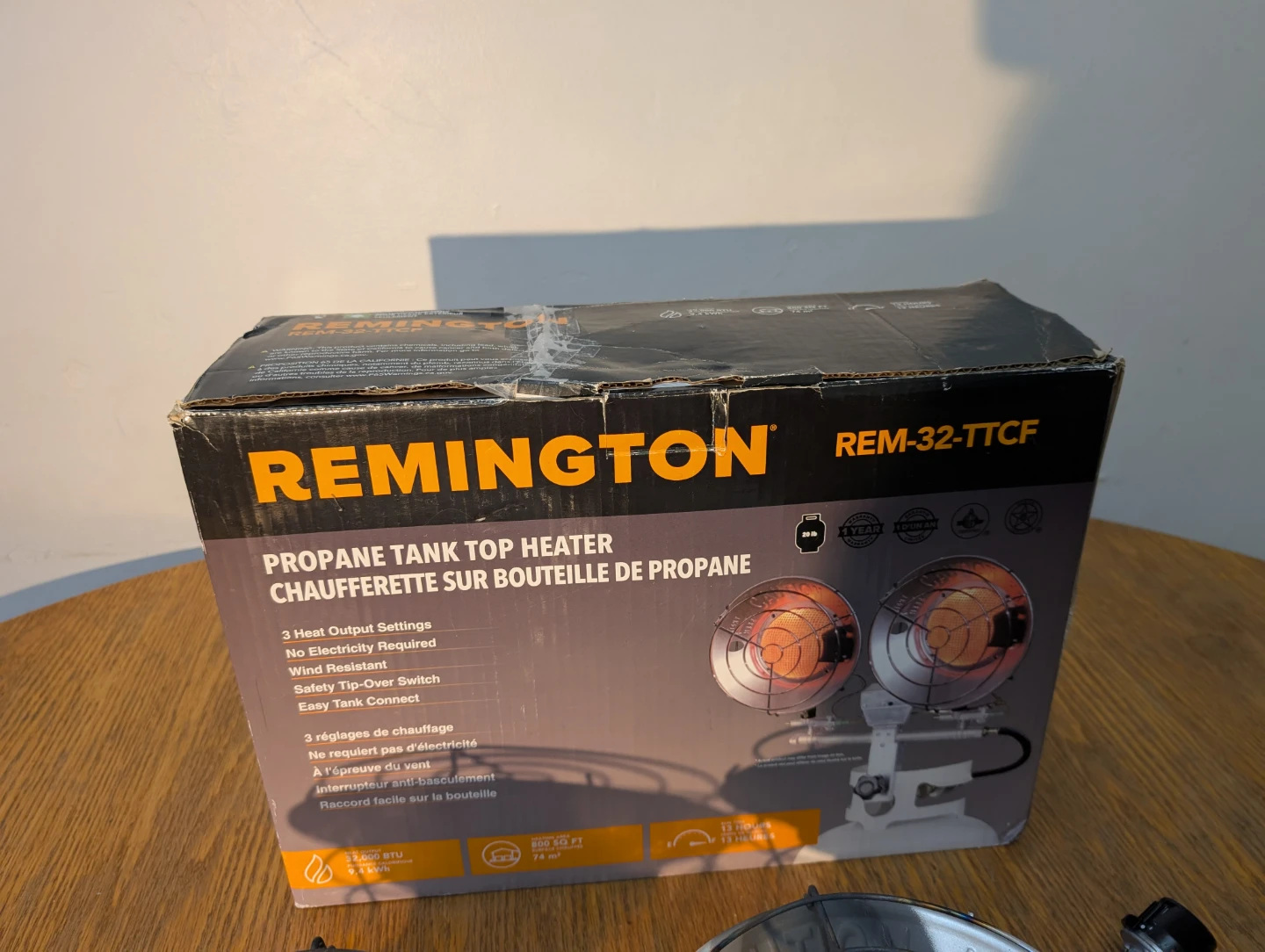 Remington REM-32-TTCF Propane Tank Top Heater - photo 2
