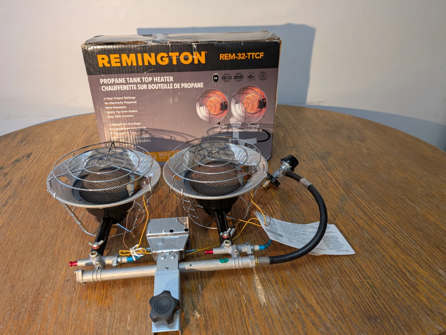 Remington REM-32-TTCF Propane Tank Top Heater - photo 4