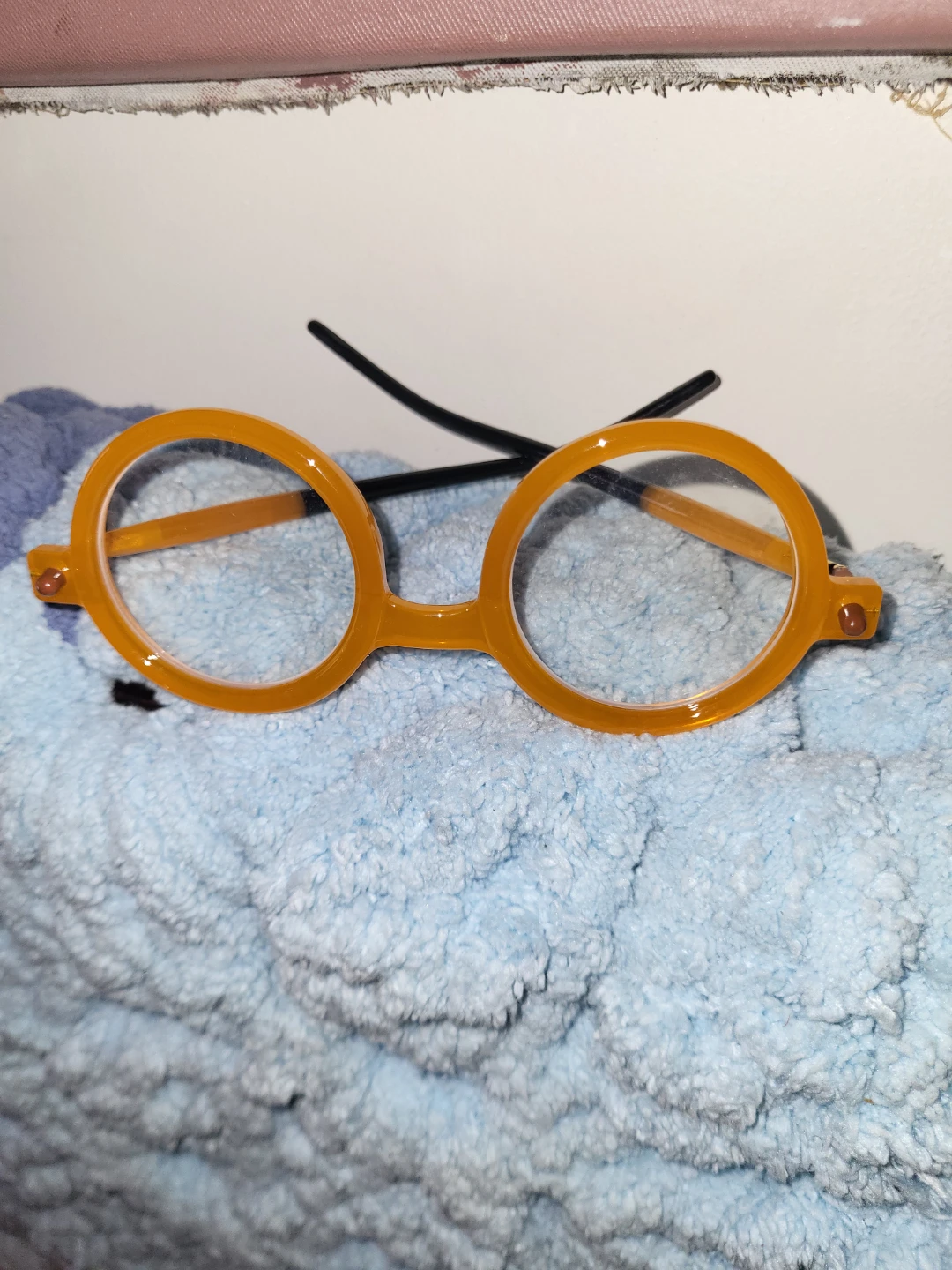 Round Orange Glasses - photo 2