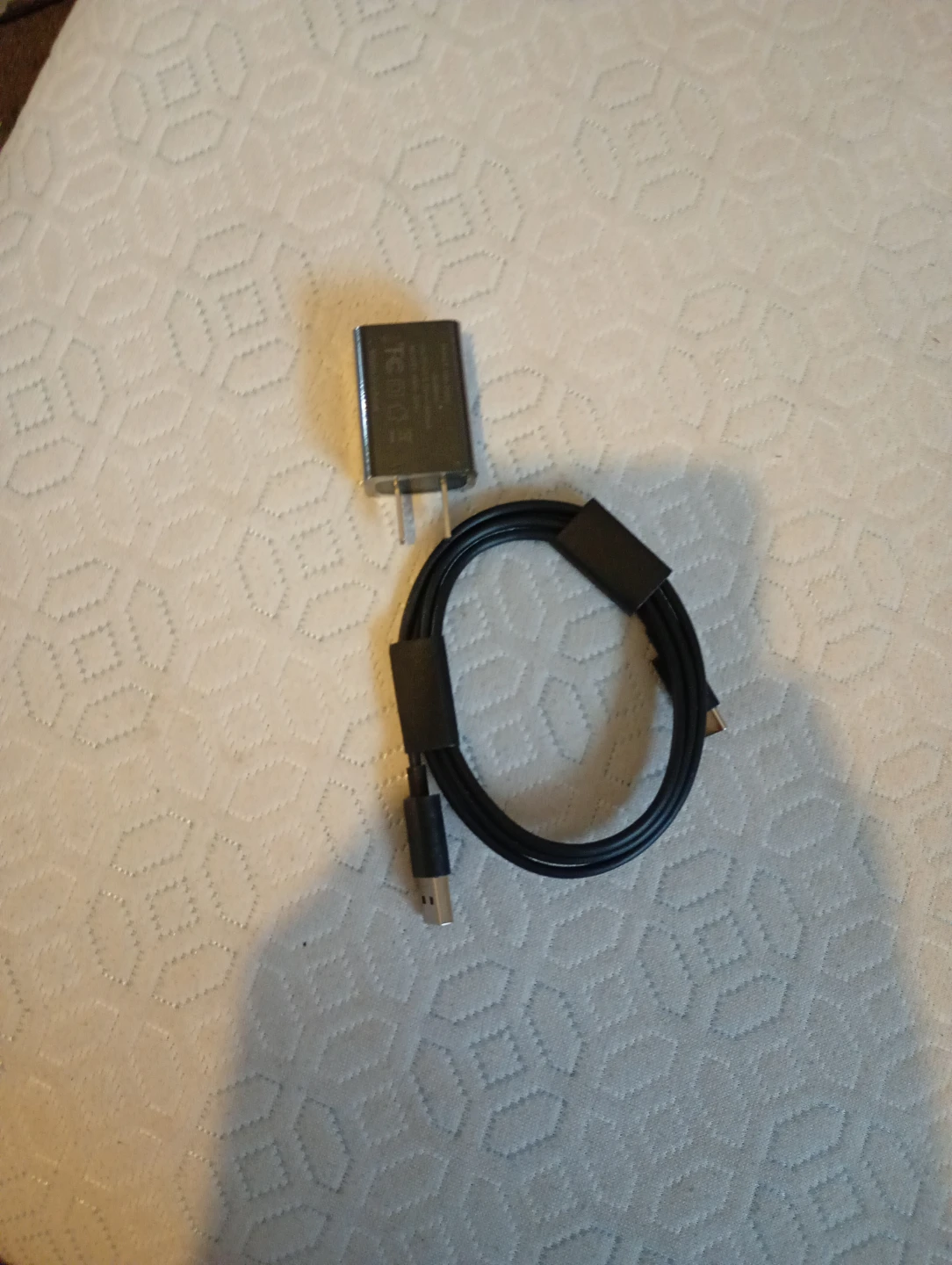 Blue Smart Phone with Charger - photo 2