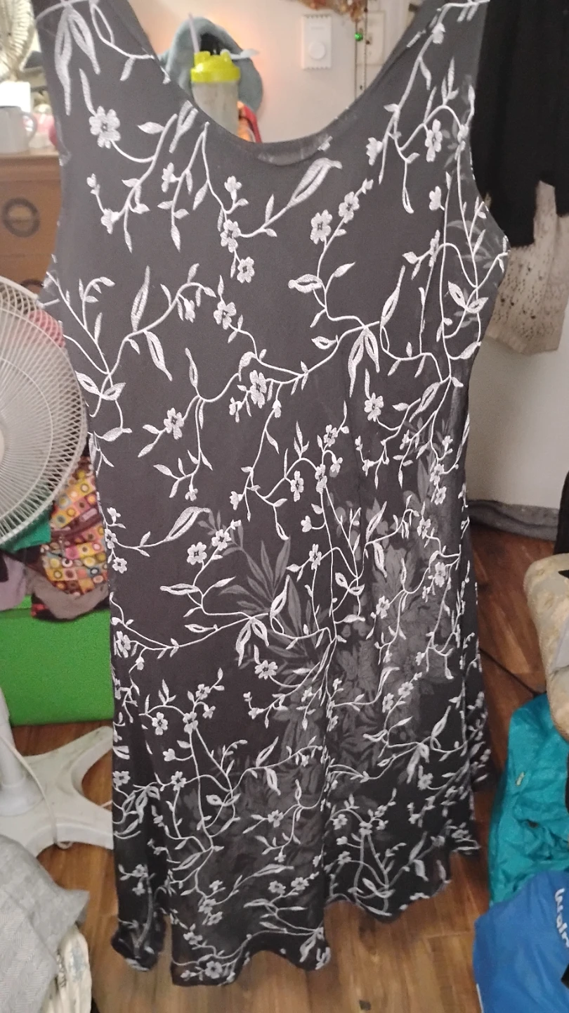 🏆Women's floral print sleeveless dress - photo 2