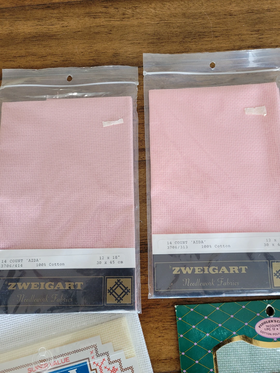 Zweigart & Charles Craft Aida Cross Stitch Fabric - 14 Count - photo 4