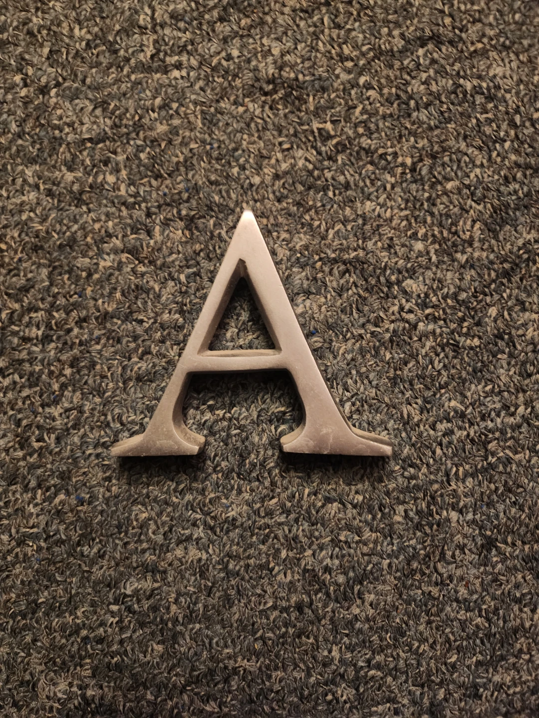 Metal Letter A