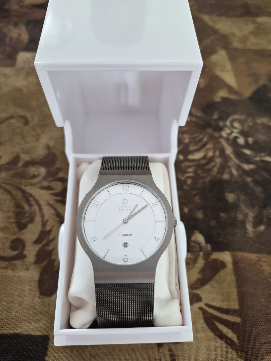 Obaku Denmark Titanium 7mm Men's Watch