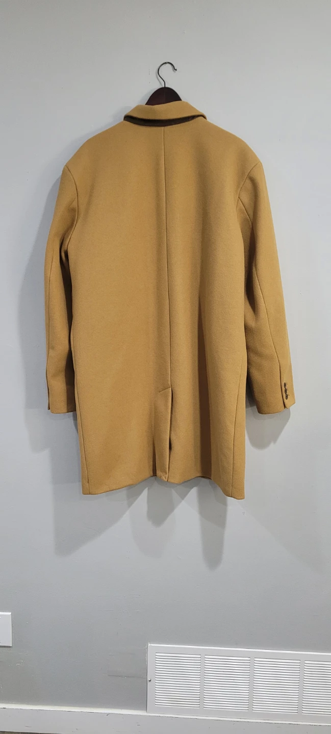 Old Navy Men's Wool Blend Topcoat - Size L - photo 2