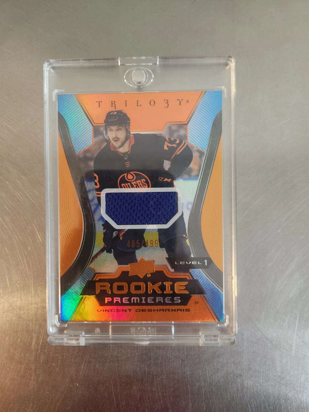 2023-24 Upper Deck Trilogy Rookie Premieres Vincent Desharnais